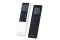 Een zwarte en een witte afstandsbediening voor Carrier airconditioner 40WHH